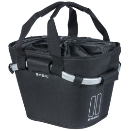 BASIL CLASSIC CARRY ALL FRONT BASKET BLACK