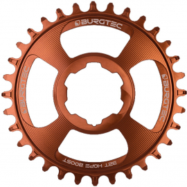 Burgtec Thick Thin Hope Boost Direct Mount Chainring - 30T - Kash Bronze