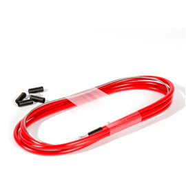 Powerglide Sport Cable Coloured Cable with Black Plastic Ferrules  White, Blue or Red