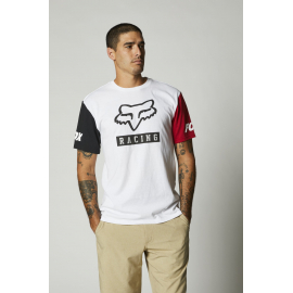 PADDOX CONTRAST SLEEVES SS TEE [OPT WHT]