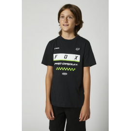 YOUTH PC BLOCK  SS TEE [BLK]