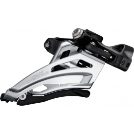 Deore M6000L triple front derailleur low clamp side swing front pull