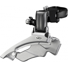 FD-M371 Altus hybrid 9-speed front derailleur, conventional swing, dual-pull
