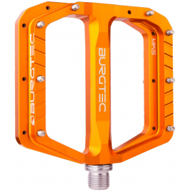 Burgtec Penthouse Flat MK5 Pedals - Iron Bro Orange