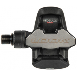 LOOK KEO BLADE CARBON CROMO AXLE PEDAL WITH KEO CLEAT 12NM WITH 16NM SPARE: BLACK