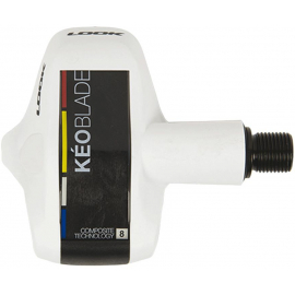 LOOK KEO BLADE PEDAL WITH KEO CLEAT 8NM WITH 12NM SPARE: WHITE