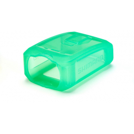 CM-JK01 silicone jacket for CM-1000 Shimano sport camera, clear green