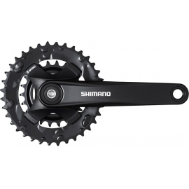 FC-MT101 chainset 36/22, 9-speed, black, 170 mm, without chainguard