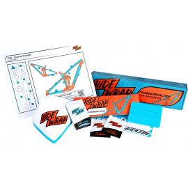 RideWrap Gloss Covered Frame Protection Kit designed to fit Trek Remedy
