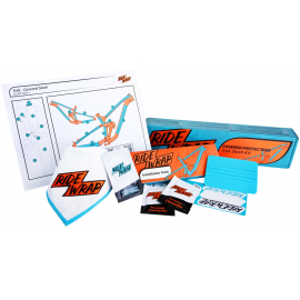 RideWrap Matte Covered Frame Protection Kit designed to fit Trek Slash